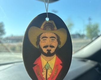 Western Post Malone Air Freshener
