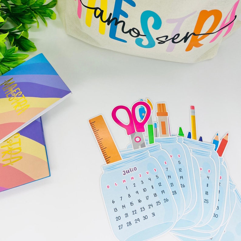 Printable Calendar School Year 2024-2025 DIY - Etsy