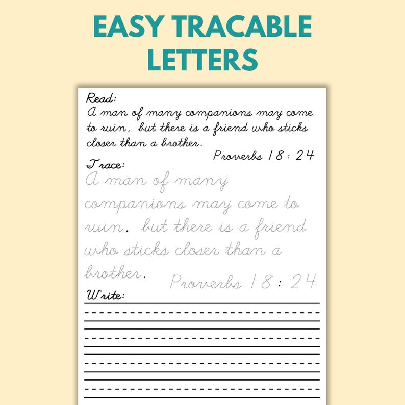 cursive handwriting practice printable