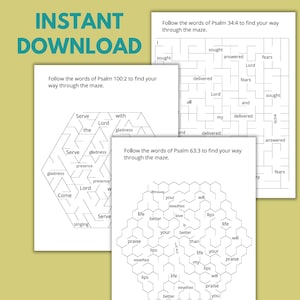 kids Psalms Bible study