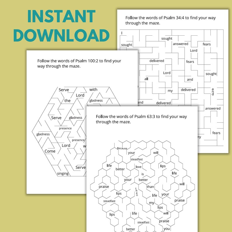 kids Psalms Bible study