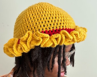 Luffy Ruffle Hat