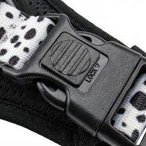 Dog Harness No Pull Adjustable – Reflective Padded Walking Harness Small to XL Dogs – Black White Beige image 8