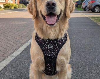 Arnés antitirones para perros, collar ajustable para entrenamiento de cachorros