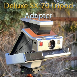 Deluxe SX-70 Tripod Adapter (Built-in Angle & Strong Grip)