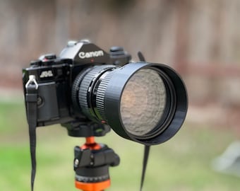 Canon FD 35-105mm F3.5 3D Printed Lens Hood (Physical Item)