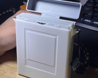 Caja de revelado Polaroid V2 (Bisagra de bloqueo y asas para correa)