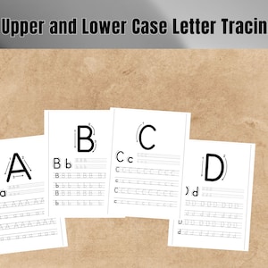 Alphabet Tracing Worksheets A-Z: Preschool Handwriting Practice (PDF)