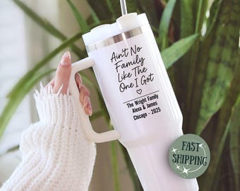 Personalized Family Reunion Tumbler: 40oz Stainless Steel Travel Mug