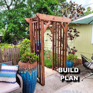 Arbor Trellis / Garden Arbor / Backyard archway