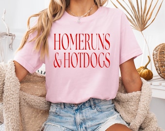 Homeruns und Hotdogs Shirt, Philly Baseball Shirt, Philadelphia Phillies Shirt, Philly Geschenk, Womens Baseball, LOVE Philly, 4. Juli