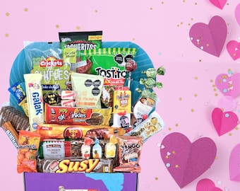 Hispanic & International Snack Box | 30 pcs Mexico, Argentina and More Exotic Snacks