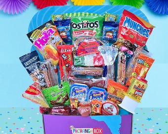 Mexico Snack Box, Gift Box, Assorted Variety Pack of Unique Snacks