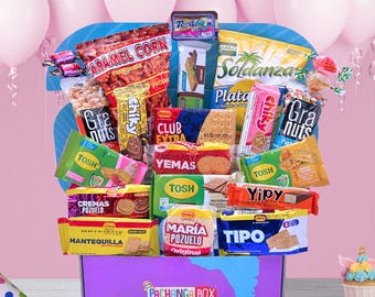 Costa Rica Snack Box, Gift Box, Assorted Variety Pack of Unique Snacks