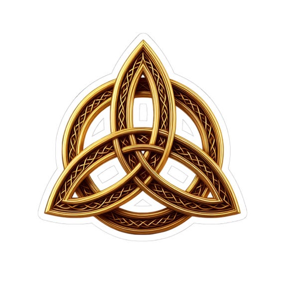 Irish Celtic Triquetra Knot Vinyl Decal
