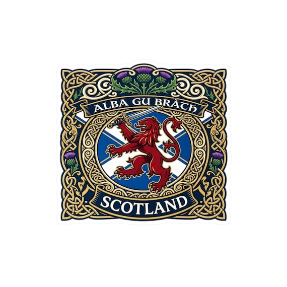 Scottish Alba Gu Bràth Vinyl Decal