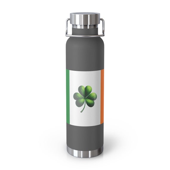 Irish Flag Copper Vacuum Insulated Bottle, 22oz