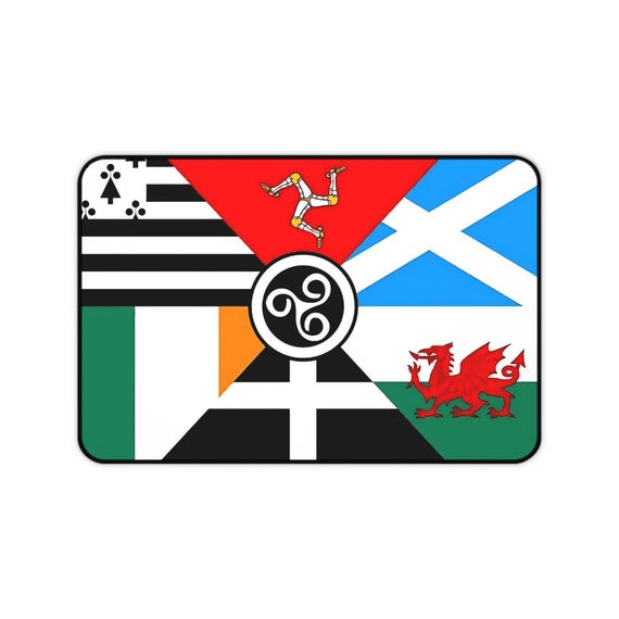 Celtic Nations Flag Desk Mat