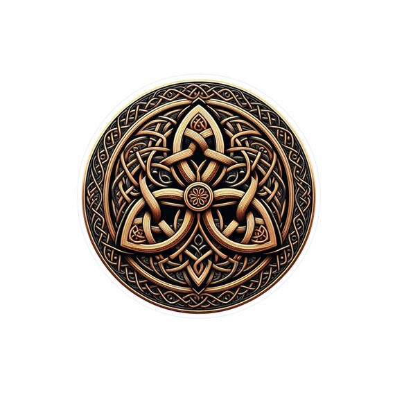 Misneach Celtic Knot Vinyl Decal