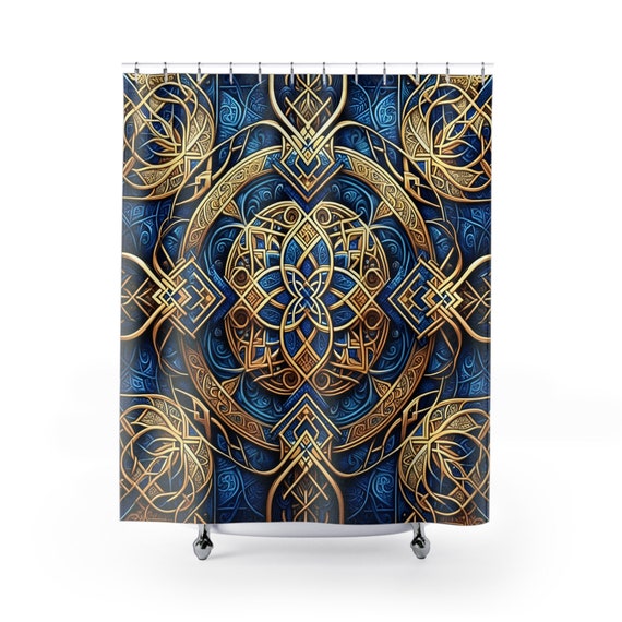 Irish Celtic Dreams Shower Curtain
