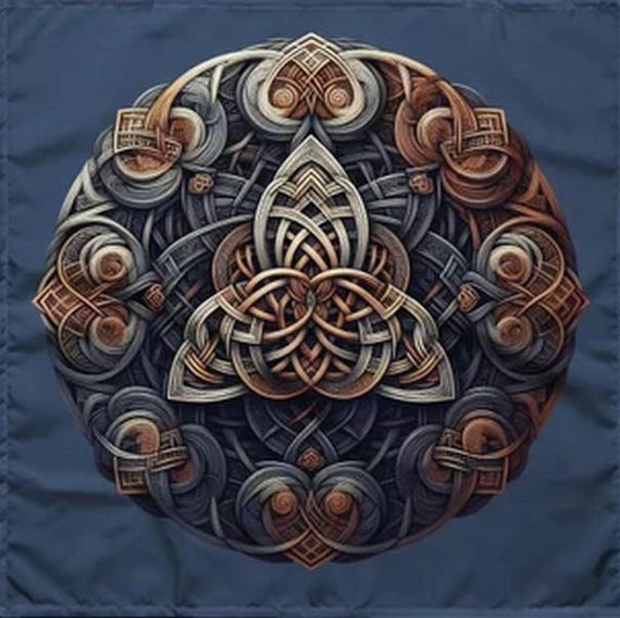 Irish Celtic Knot Bandana
