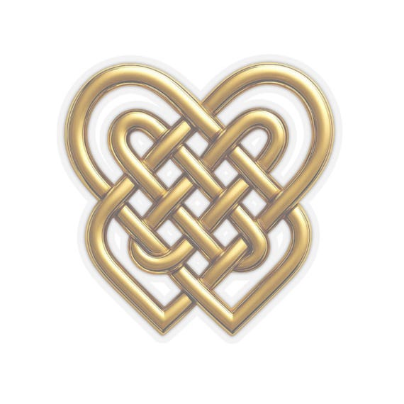 Celtic Serch Bythol Knot Vinyl Decal (Gold)