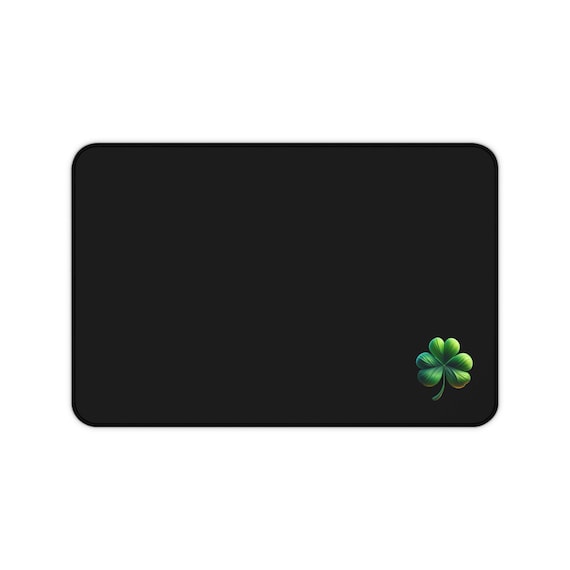 Irish Shamrock Desk Mat