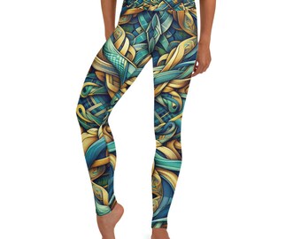 Scottish Inspired Yoga Leggings