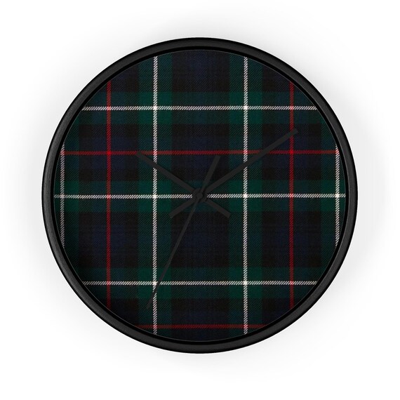 Mackenzie Tartan Wall Clock