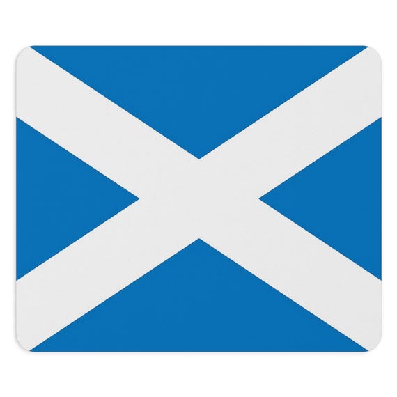 Scottish Saltire Mouse Pad