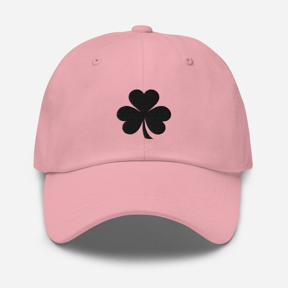 Irish Black Shamrock Hat