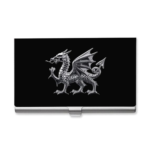 Welsh Dragon Business Card Case