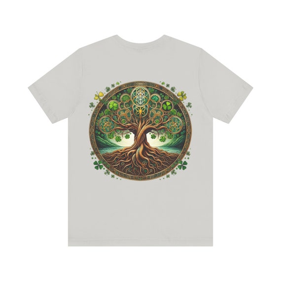 Shamrock Tree of Life Unisex Short Sleeve Tee