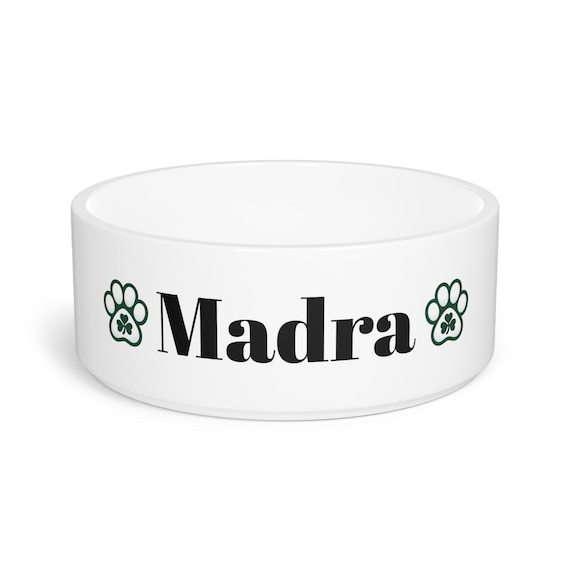 Irish Dog Bowl (Personalization Available)