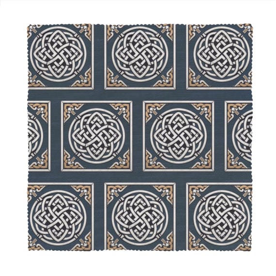 Snaidhm Chearnógach Celtic Knot Cloth Napkin Set