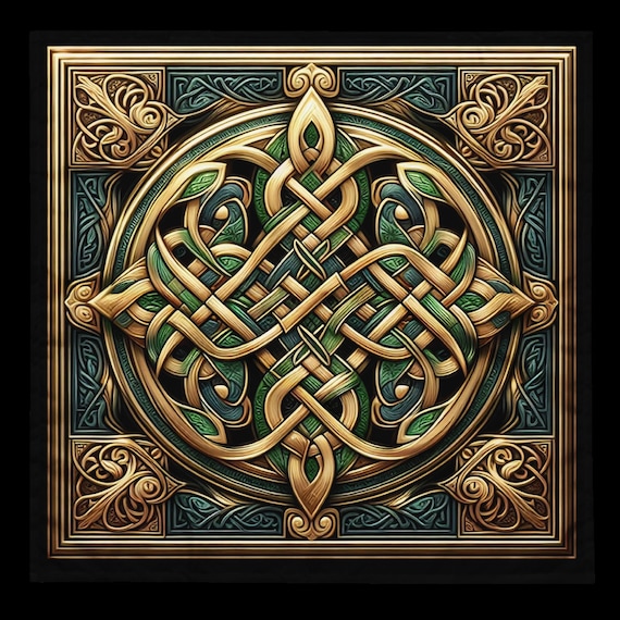 Irish Celtic Knot Bandana