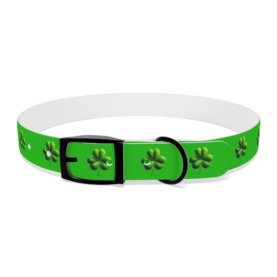 Irish Shamrock Dog Collar