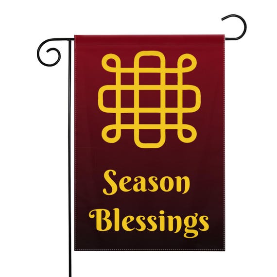 Celtic Harvest Garden Flag (Seasons Blessings)