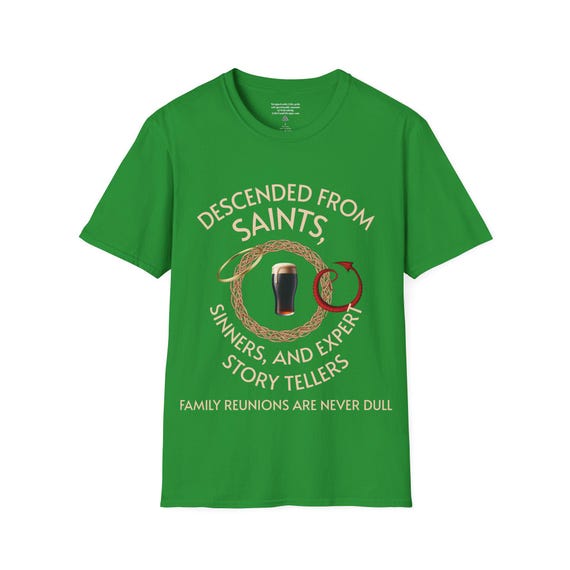 Irish Saints, Sinners & Story Tellers Unisex T-Shirt