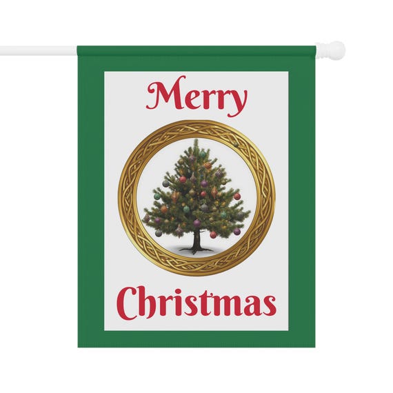 Celtic  English, Irish, Scottish & Welsh Christmas Garden Flags
