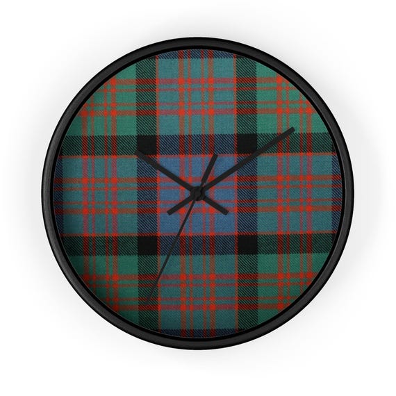 MacDonald Tartan Wall Clock