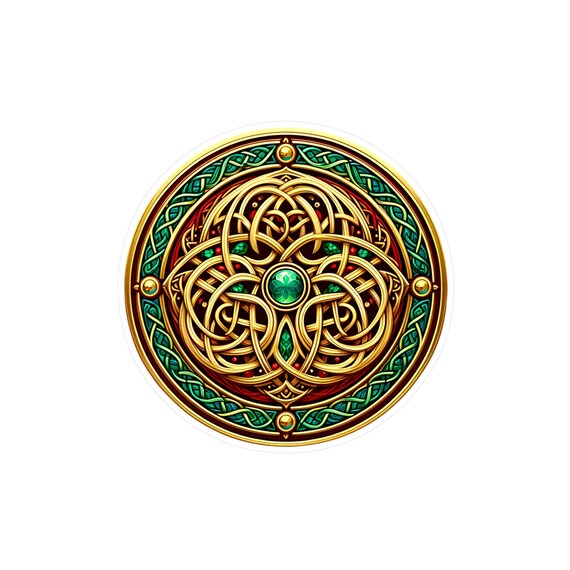 Celtic Jewel Vinyl Decal
