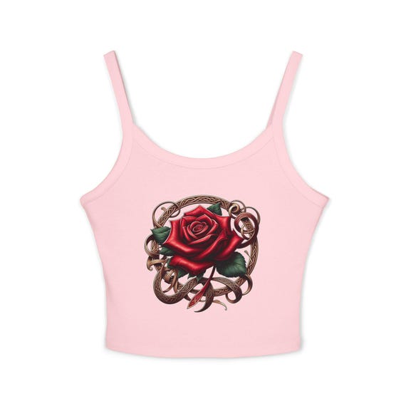 Irish Rose Women's Spaghetti Strap Tank Top