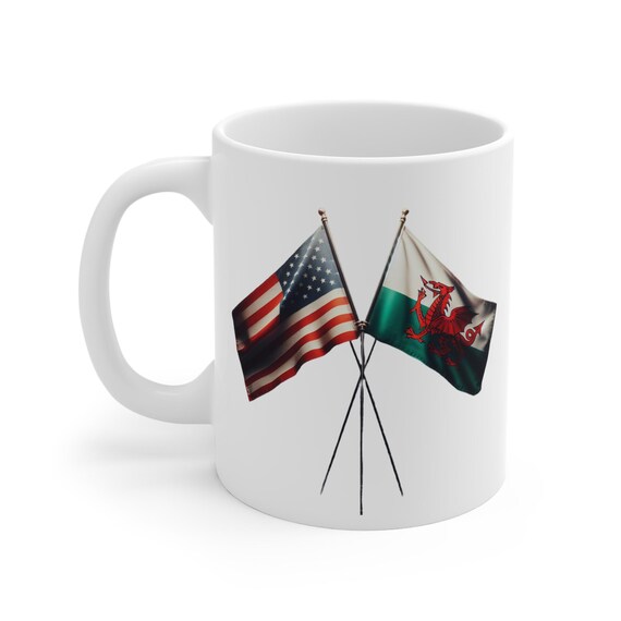 Welsh American Mug 11oz