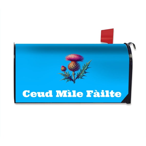 Ceud Mìle Fàilte Mailbox Cover