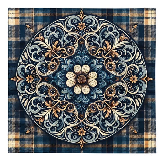 Scottish Flùr Bandana