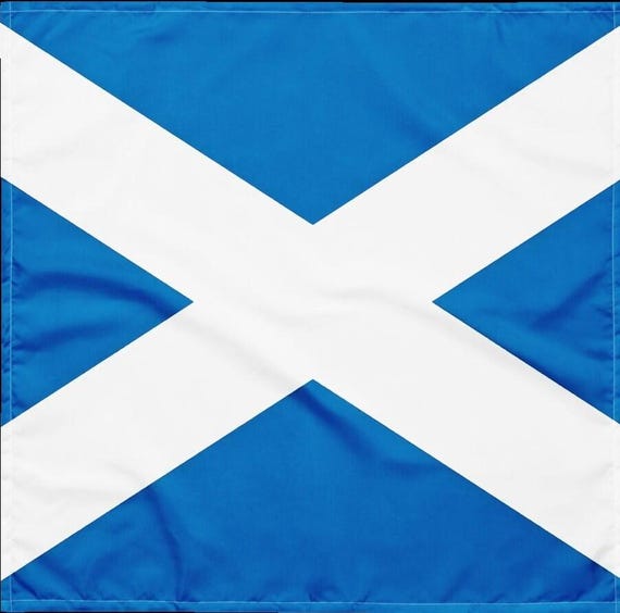 Scottish Saltire Bandana