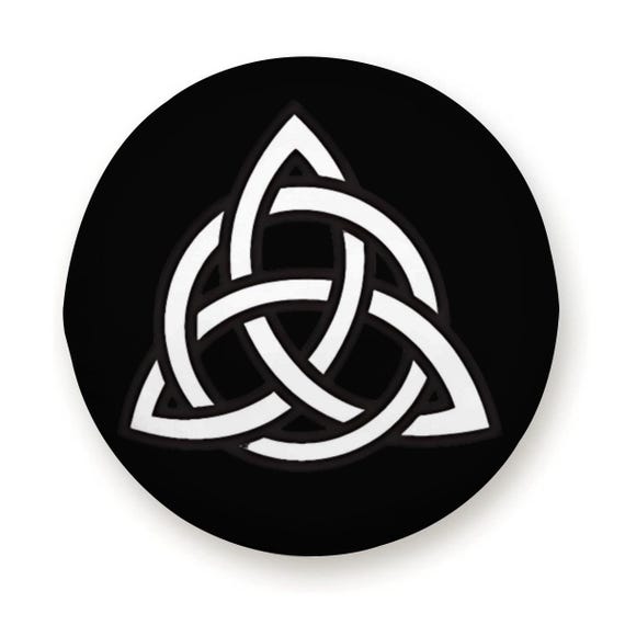 Irish Celtic Triquetra Knot Tire Cover