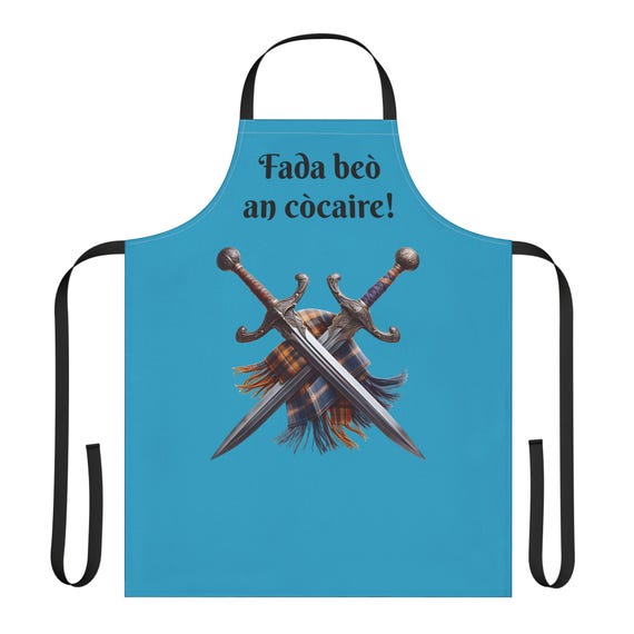 Scottish 'Long Live The Cook!' Apron