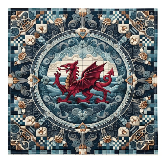 Welsh Dragon Bandana